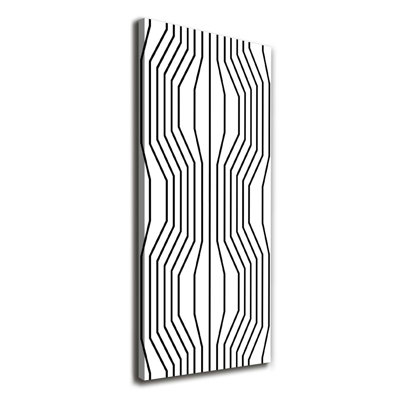 Geometric Lines - Wrapped Canvas Print