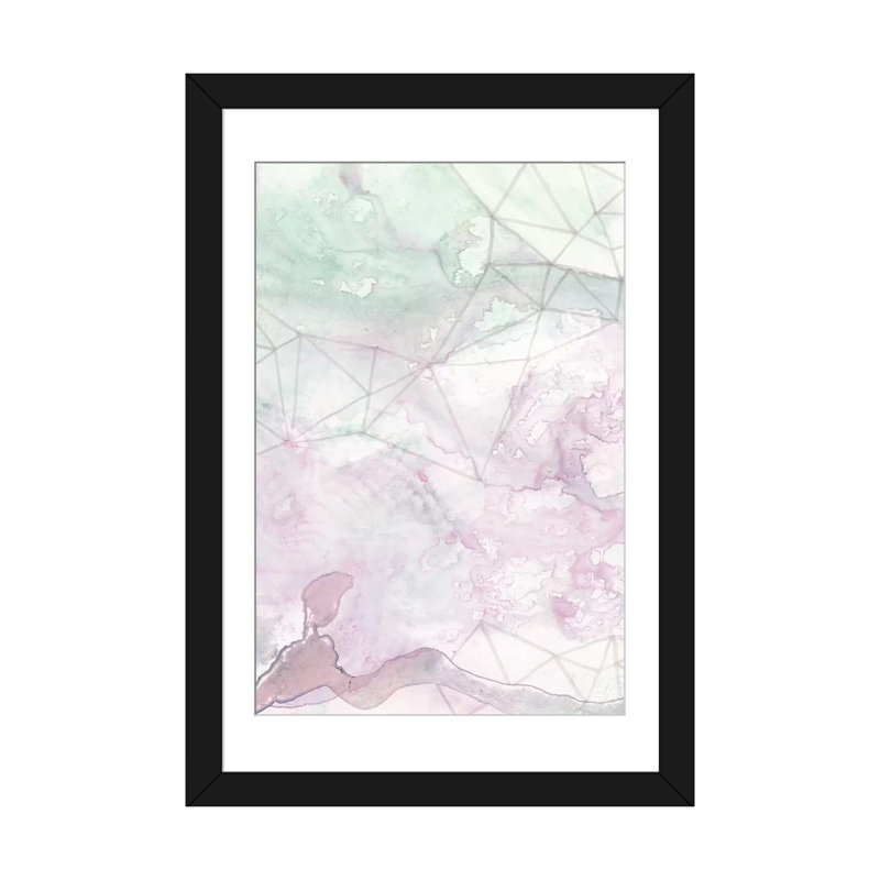 «Centauri I» par Renée Stramel, reproduction sur toile tendue sur châssis, H 24 po x l 16 po x P 1 po, Blanc