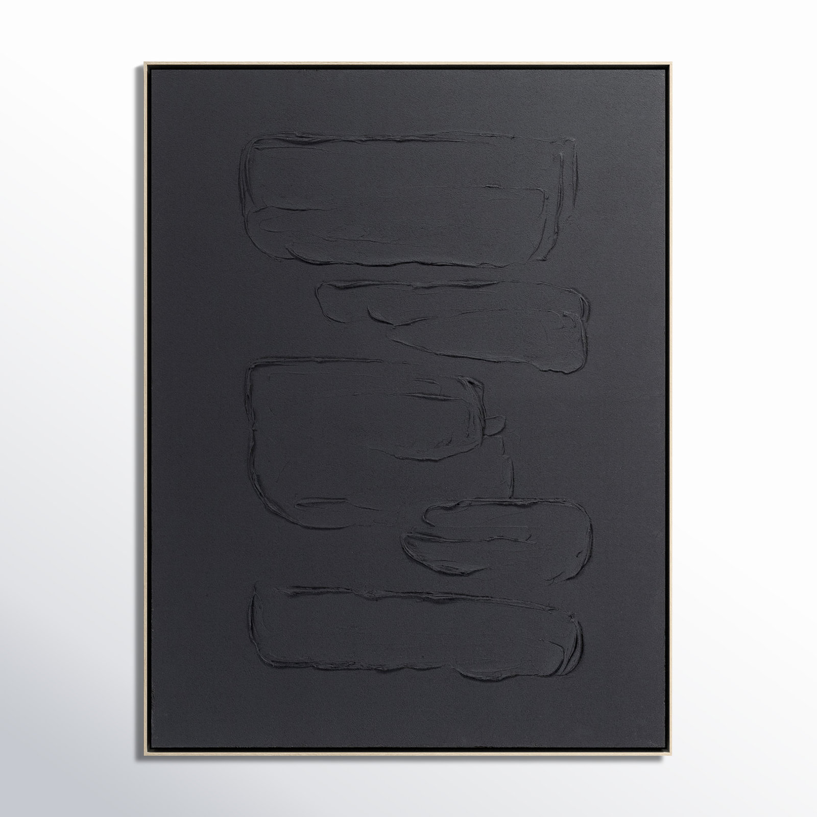 Adley "Hemkund Abstract" Painting, 32.38" H x 25" W x 2" D