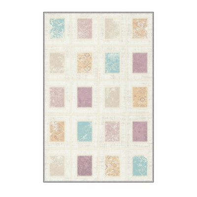 Premium Hall Carpet, 2.6 x 6.6 Feet, 1% Polyester, .3 in Pile Height | Antibacterial, Non-Slip Underside, Machine Washable | 3D Digital Print Design, Durable & Stylish for Entryways, Living Rooms & More