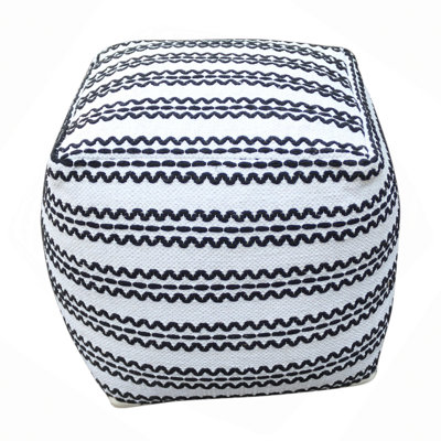 Lani Handcrafted Fabric Pouf