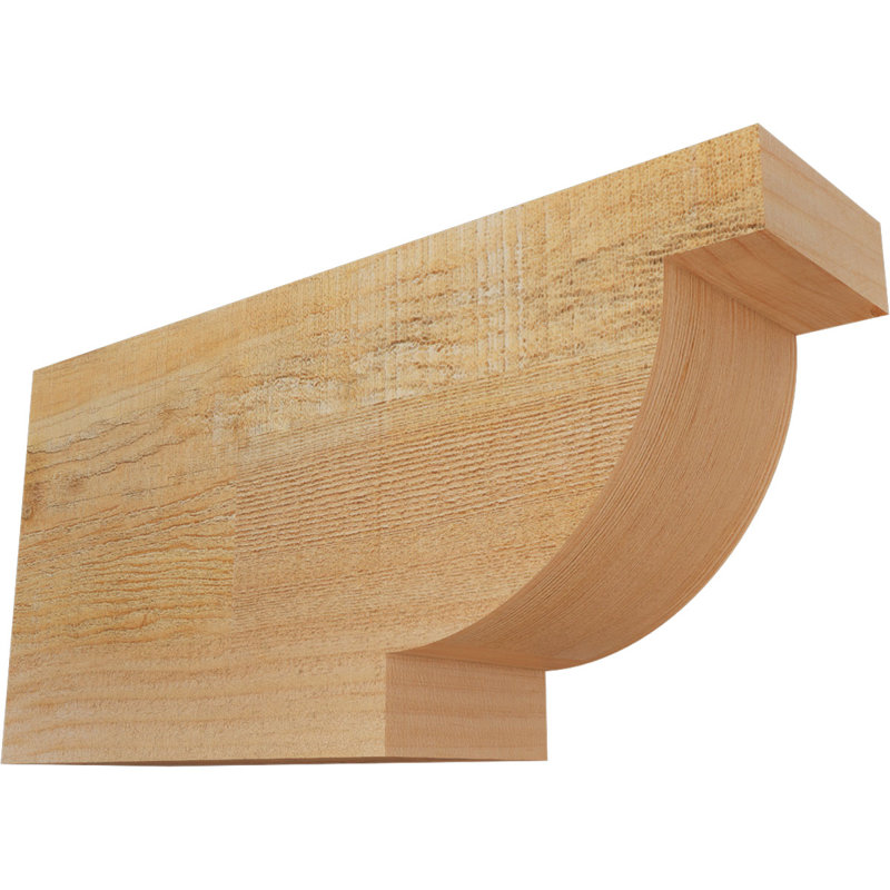 Alpine Rough Sawn, Sapin de Douglas, H 8 po x l 16 po x P 4 po