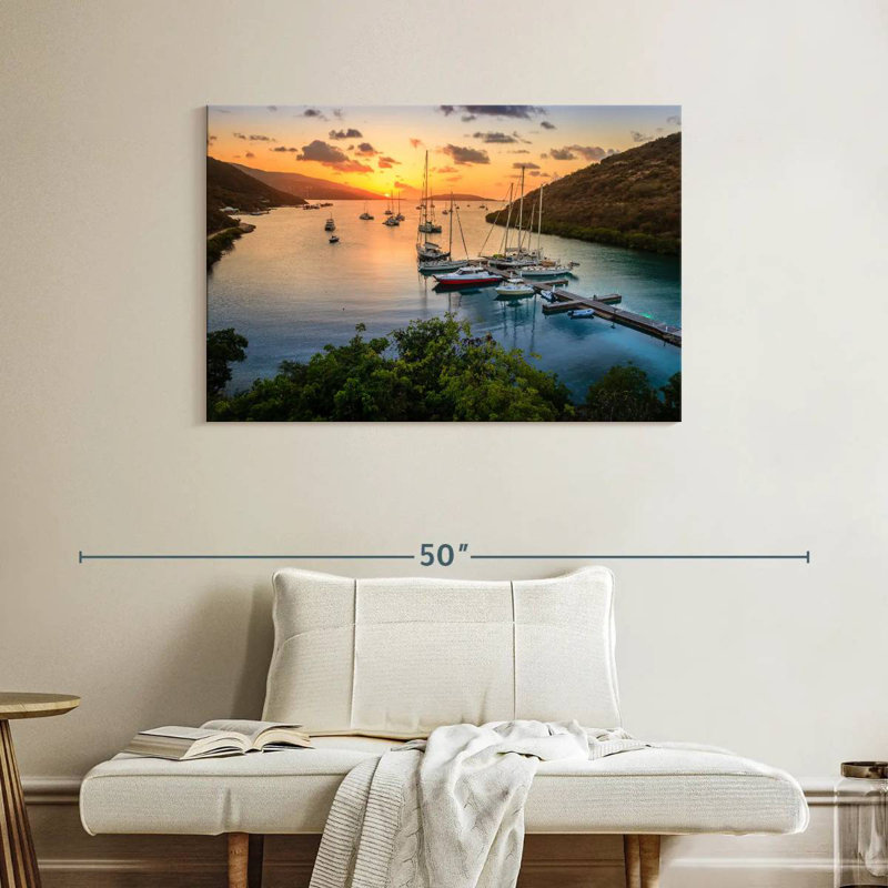 Coucher de soleil Gillard, H 26 po x l 39 po