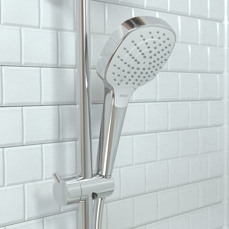 Croma Handshower, Chrome / White