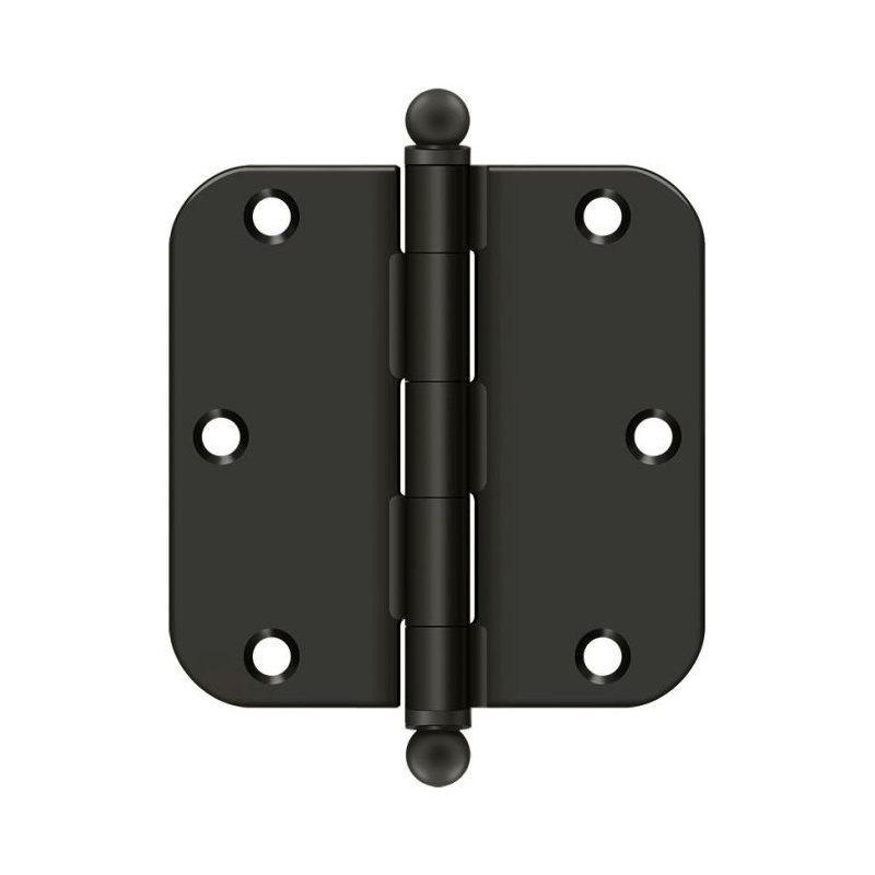 Steel Butt Bearing Hinge, Oil Rubbed Bronze