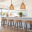 Jax 1-Light Rattan Pendant Light