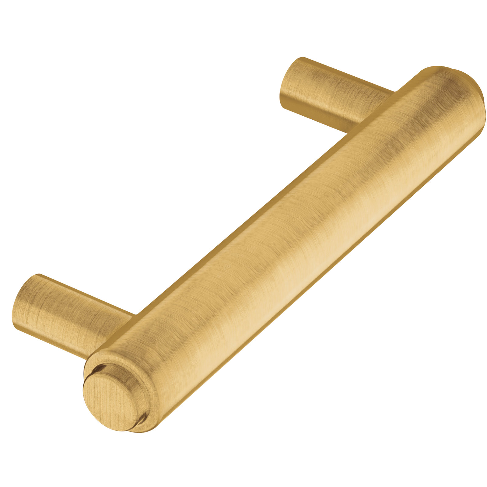 Iso 3" Center to Center Bar Pull, Brushed Gold