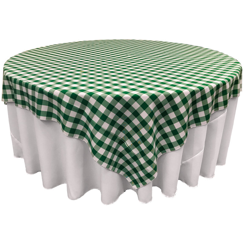 Nappe Huertas, Blanc et rouge, 58 po carré