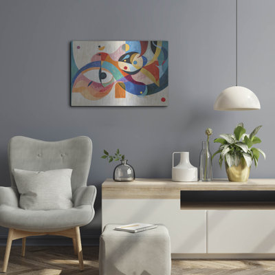 Luxe Metal Art 'The Eyes No 1' by Andreas Magnusson Metal Wall Art