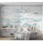 Papier peint abstrait - Montagnes dans le brouillard-615847783