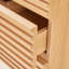 Meuble-lavabo flottant 30 po avec lavabo en céramique. Finition noyer naturel. Entièrement assemblé. Rangement pratique. Contreplaqué. Installation facile. Surface propre. Tiroirs stratifiés pour meubles de salle de bain.