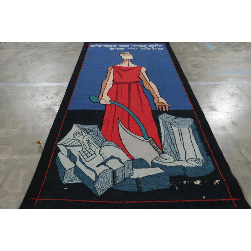 One-of-a-Kind 5'4x11'10 Hand Tufted Area Rug