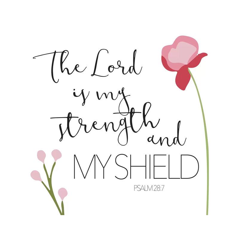 The Lord by Mlli Villa - Print on Canvas, 45.72cm H x 45.72cm W x 1.91cm D, Wrapped Canvas