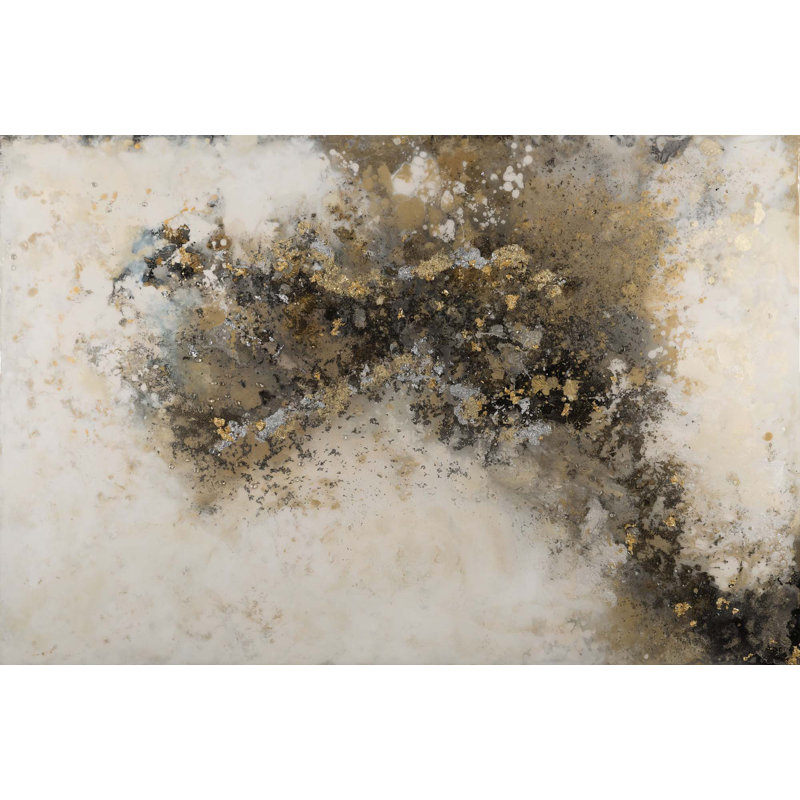 Eclipse In Gold Print by H. Scott