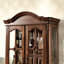 Vitrines en bois massif noisette + verre
