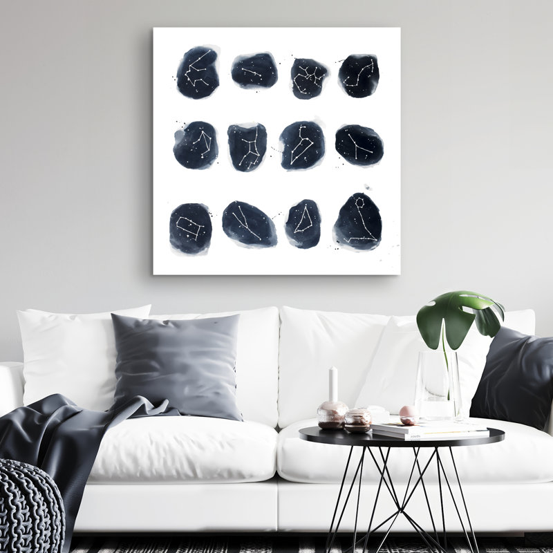 Constellations - 32"x32" art on canvas