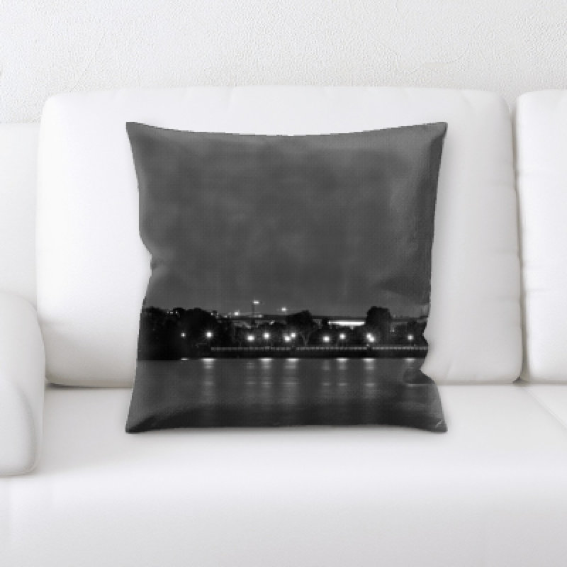 Microsuede Throw Pillow