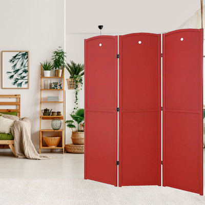Lilliana 5.9ft Wooden Privacy Screen Room Divider