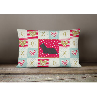 Patchwork Outdoor Throw Pillow