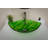 Eden Bath 14.5'' Green Tempered Glass Specialty Bathroom Sink