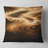 Brown Curved Waves Texture - Abstract Printed Pillow-29366407-29366411
