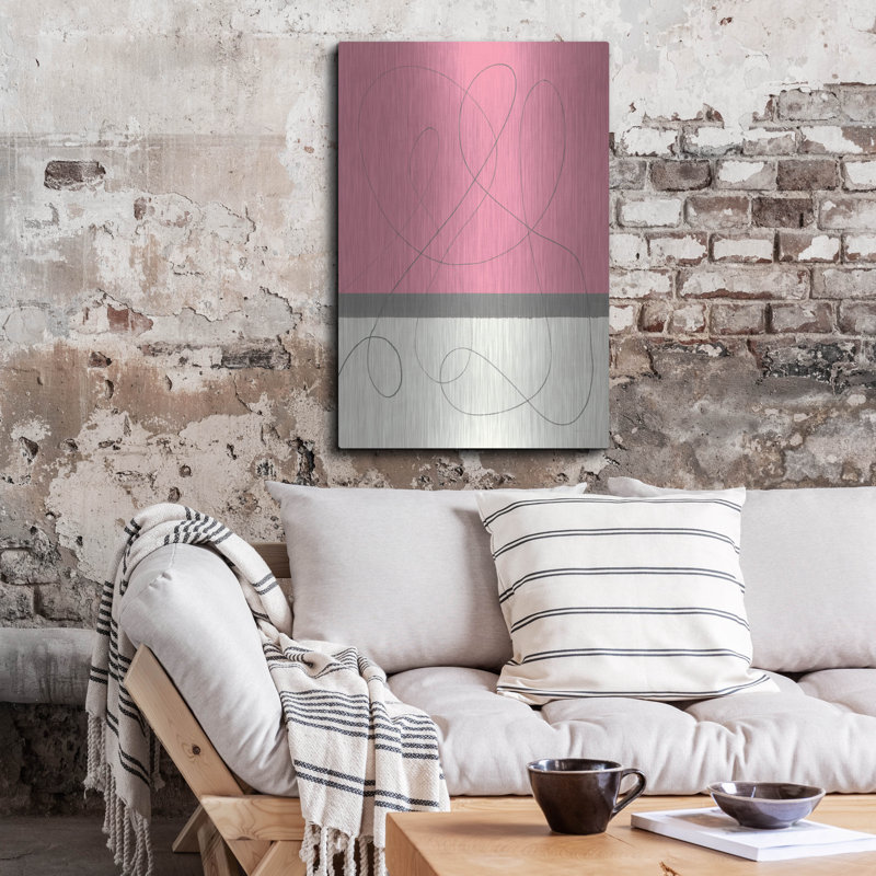 «Neapolitan 2» par Piper Rhue, art mural en métal, H 36 po x l 24 po