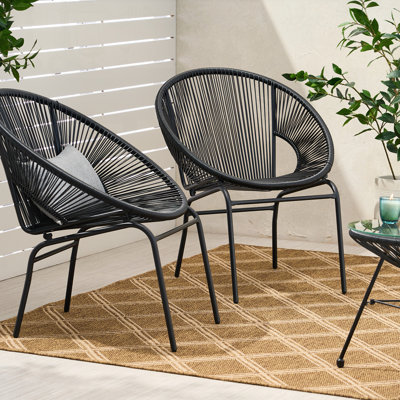 Ensemble de 2 chaises d'extérieur