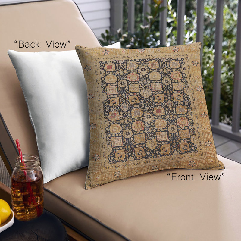 Housse et insert de coussin carré Mid-Century Urban