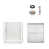 Satin Nickel/White is out of stock