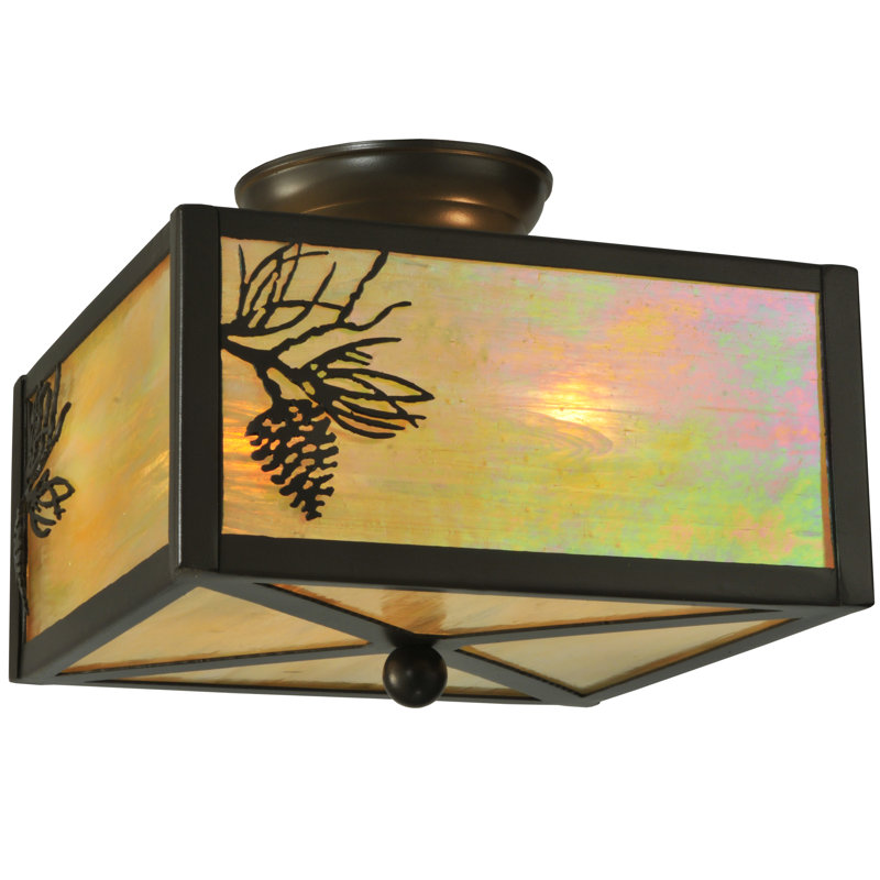 Rustic Lodge 2 - Light Flush Mount