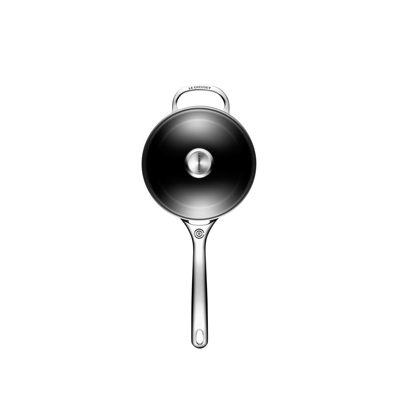 Le Creuset Toughened Nonstick Saucepan with Lid, 3 qt.