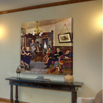 " Thanks Giving Flute Performance " Painting