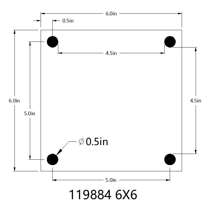 2 Sheets Acrylic Per Set Clear Sign Name Holder Plexiglass 6X6 Wallmount Poster Frame Standoff