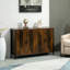 Buffet industriel avec portes, armoire de cuisine, armoire à café, armoire d'entrée