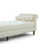 Banc rembourré 87 po avec accoudoirs roulés et 2 coussins-880199375