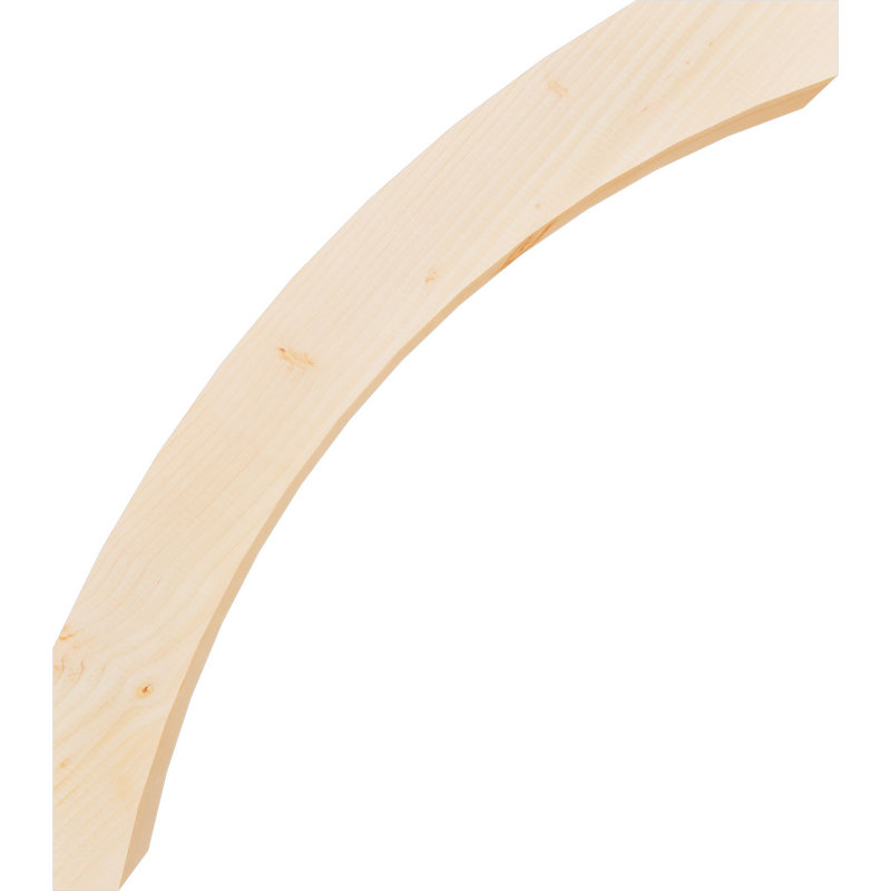 Genouillère Thorton, Sapin Douglas de 3 1/2 po (lisse), 30 po X H 34 po H