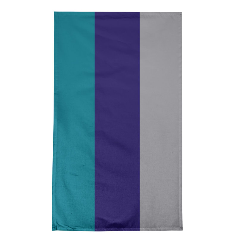 Torchon Football, Coton, Teal/Dark Purple/Gray Basketball
