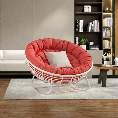 Chaise berçante en métal Luxury