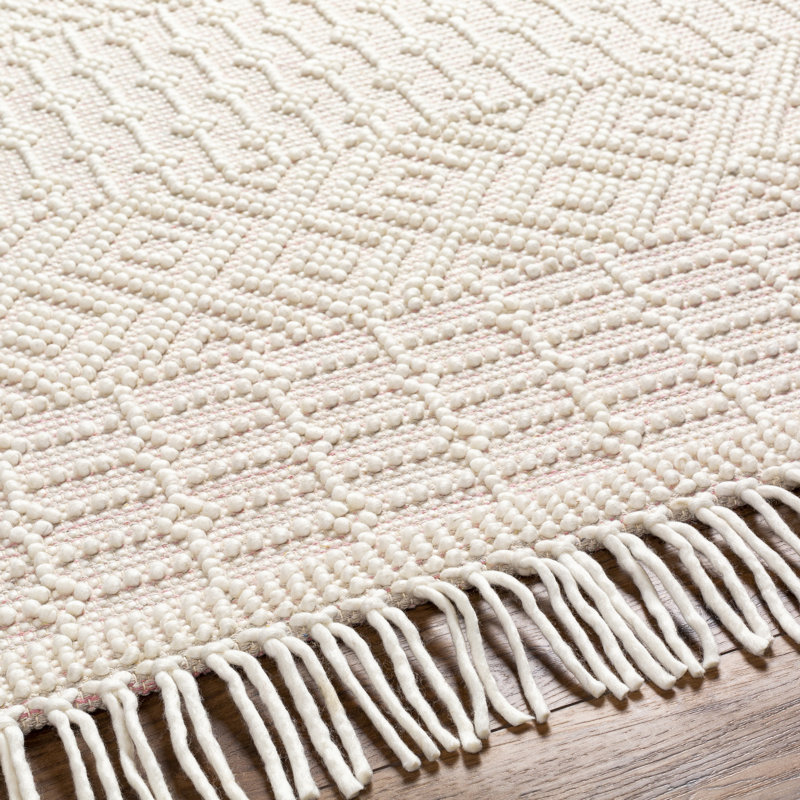 Benda Wool Geometric Indoor Rug, Runner 2'6" x 8'