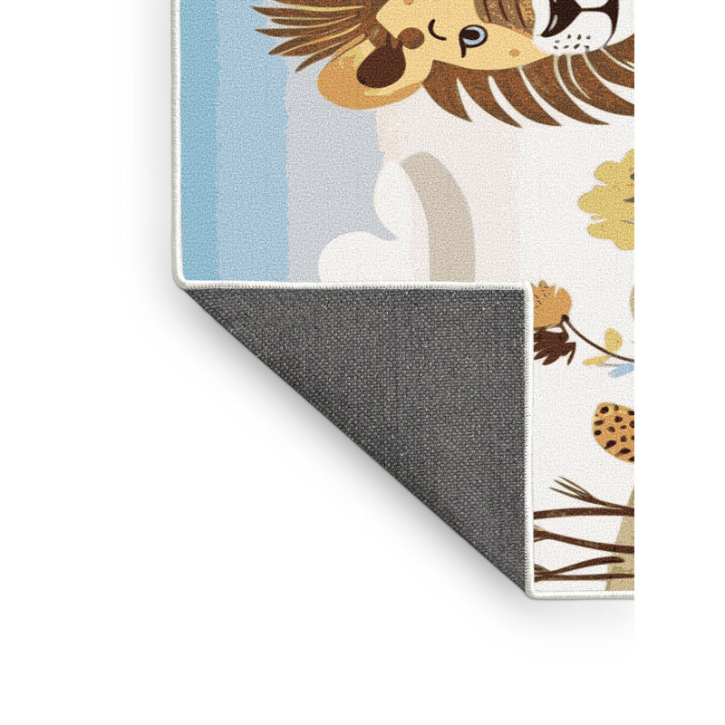 Tapis Indigo Safari, Rectangulaire 2 pi x 3 pi
