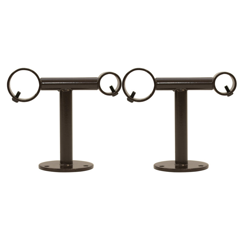 Support de rideau Petry, Bronze, H 3,625 po x l 2 po x P 2 po