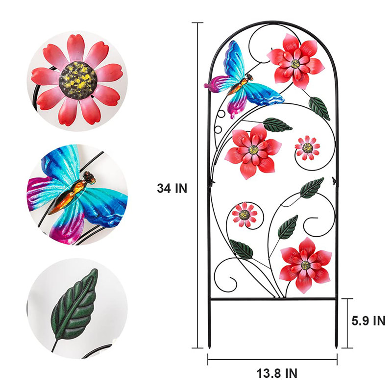 Piquets de jardin 34 po
