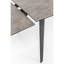 Amsterdam Extendable Glass Top Metal Base Dining Table-91357763