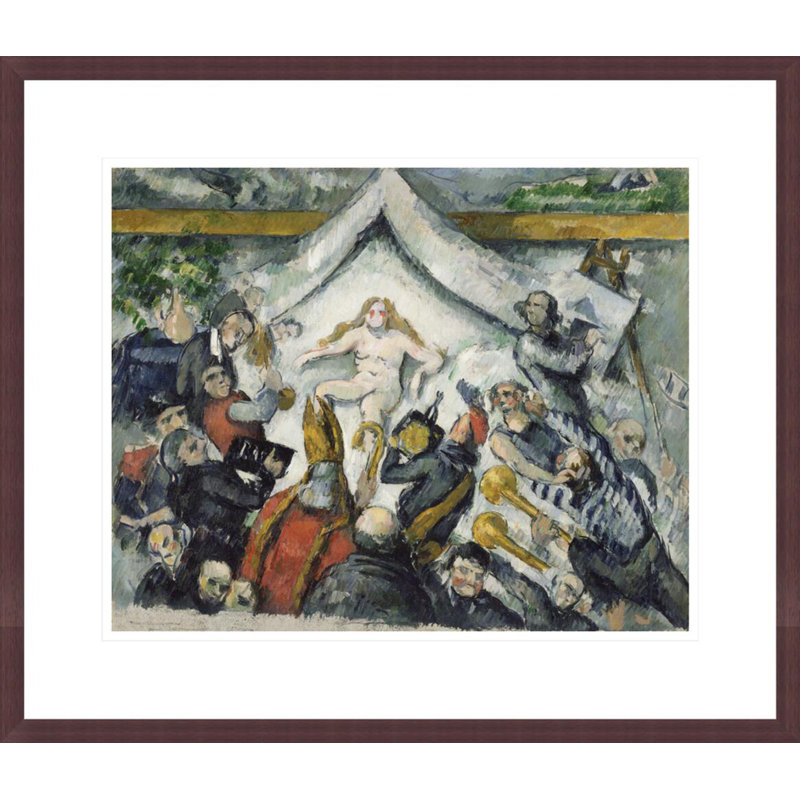 «The Eernal Feminine» par Paul Cézanne, impression giclée encadrée, H 17,4 po x l 21,75 po