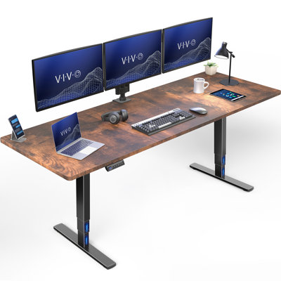 VIVO Electric 83" x 30" Stand Up Desk Workstation
