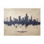 «San Francisco California Skyline Concrete» par Michael Tompsett, impression sur toile tendue-167488238