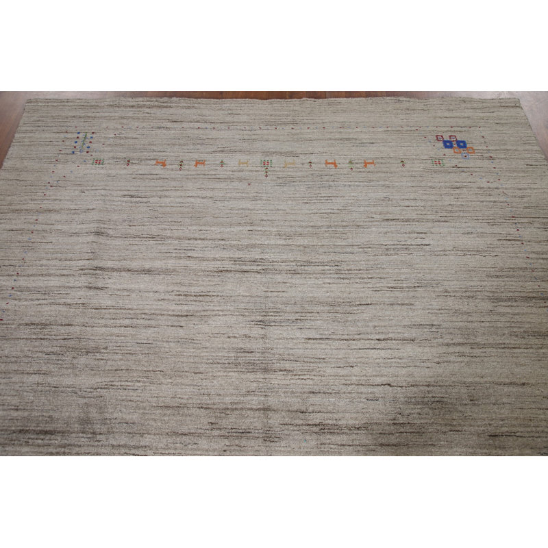 Handmade Wool Gabbeh Oriental Area Rug 7x10