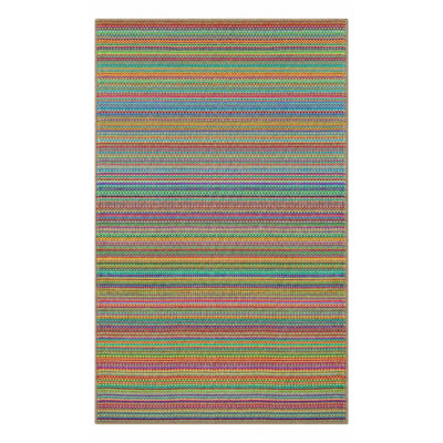 Tapis tissé à rayures Modern