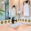 4'' W x 4'' L Vinyl Peel and Stick Field Tile