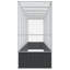 212cm Steel Floor Bird Cage
